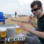 Gab, une bière sur la plage